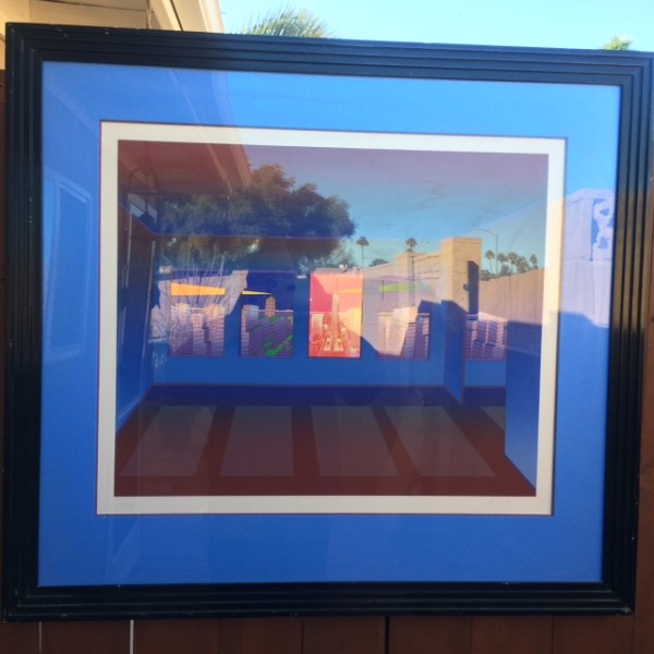 "New York" Lithograph by Jean Michel Folon