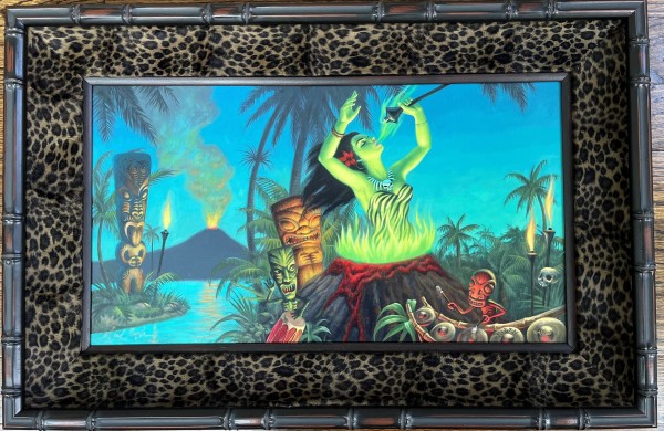 "Pele" Giclee on Canvas by Mark Ryden