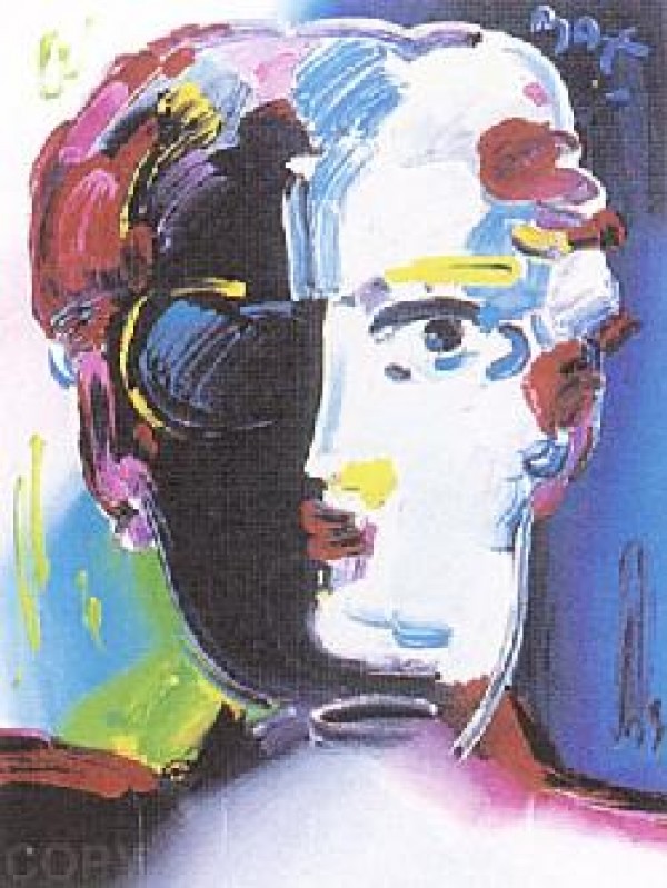 "Fauve" Serigraph/Arches Paper by Peter Max