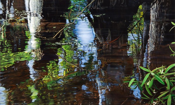 "Immersion II" Giclee on Paper by Adrian Deckbar