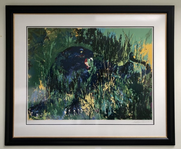 Black Panther Serigraph by LeRoy Neiman