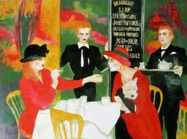 "Sensations" Serigraph by Joanna Zjawinska