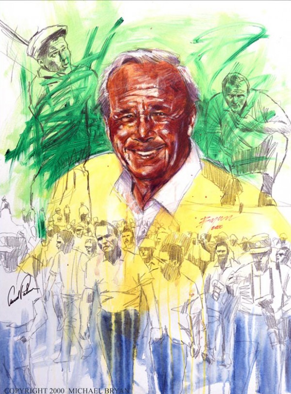 "Long Live The King" Original Acrylic on Canvas by Michael Bryan