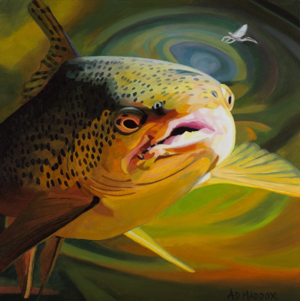 "Green River Series 8" Giclee on Canvas by AD Maddox
