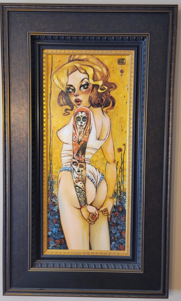 "Tainted Love" Hand-Embellished AP Giclee on Canvas by Todd White