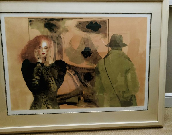 "Startled" Limited Edition Serigraph by Joanna Zjawinska