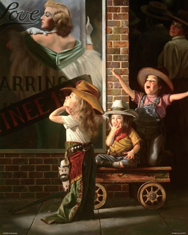 "Matinee" Giclee on Canvas by Bob Byerley