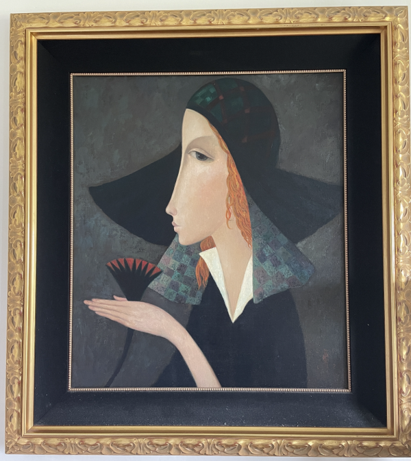 Thistle ii Original Oil on Canvas by Sergey Smirnov