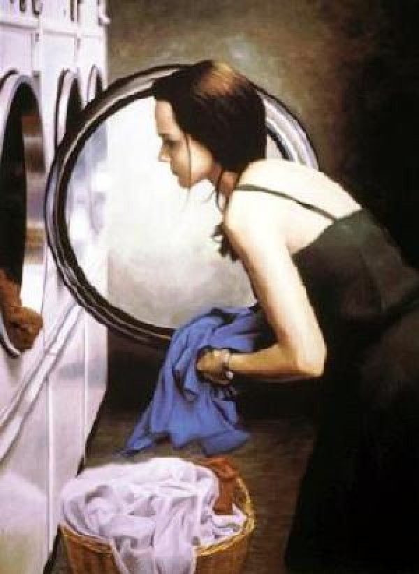 "Laundry Offering" Giclee/Paper Or Canvas by Adrian Deckbar