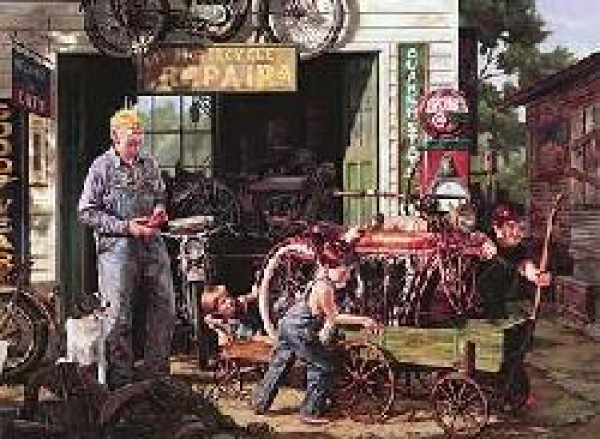 "The Gift" Canvas Transfer by Bob Byerley