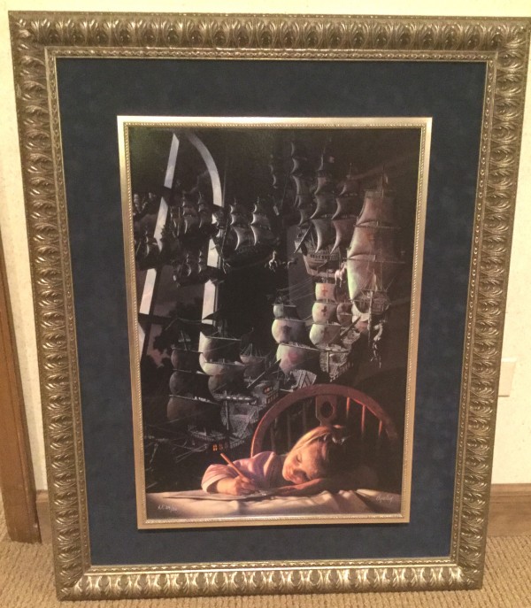 "Once Upon A Time" Canvas Transfer by Bob Byerley