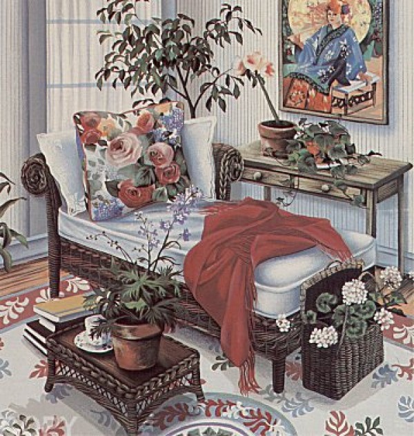 "Planning For The Future" Serigraph by Susan Rios