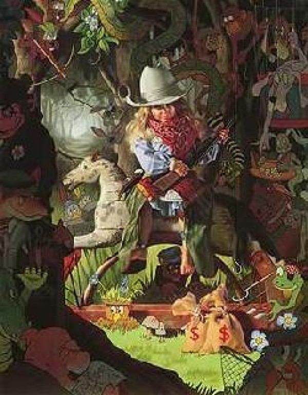 "Lookout" Canvas Transfer Print by Bob Byerley