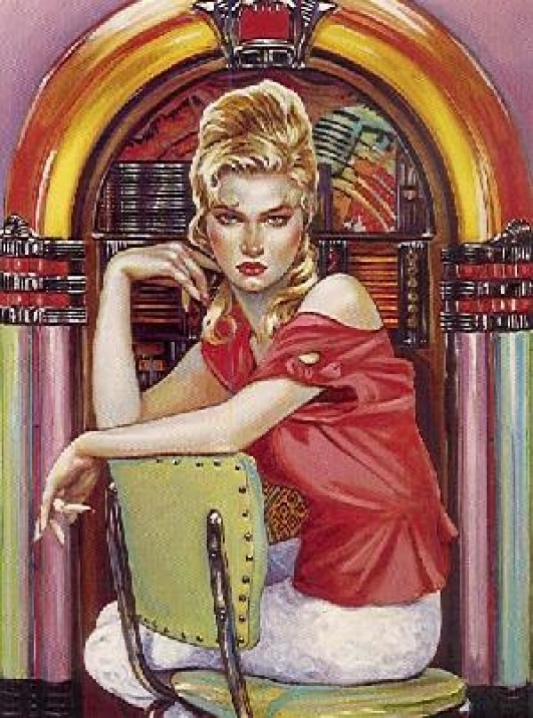 "The Very Thought of You" Serigraph by Colleen Ross