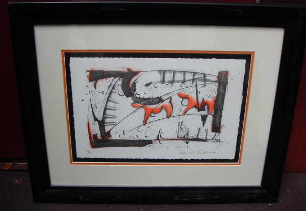 "If Dogs Run Free" Framed Lithograph by Mark Erickson