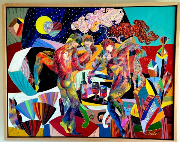 "Esperanza" Original Acrylic on Canvas by Tadeo Zavaleta