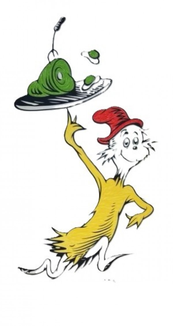 50th Anniversary "Green Eggs and Ham" Serigraph on Paper by Dr. Seuss