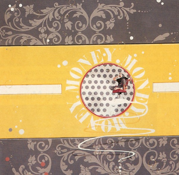 "Money Gold" Hand-Pulled Serigraph by Philippe Bertho