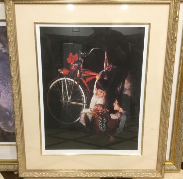 "Christmas Memories" Lithograph by Bob Byerley