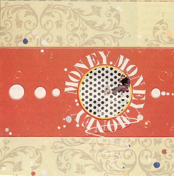 "Money Red" Hand-Pulled Serigraph by Philippe Bertho