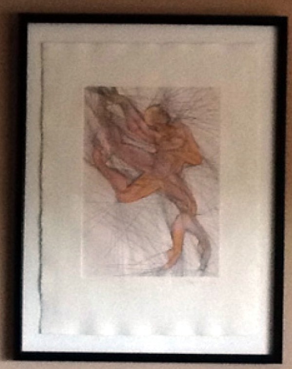 "Primavera" etching by Guilaume Azoulay