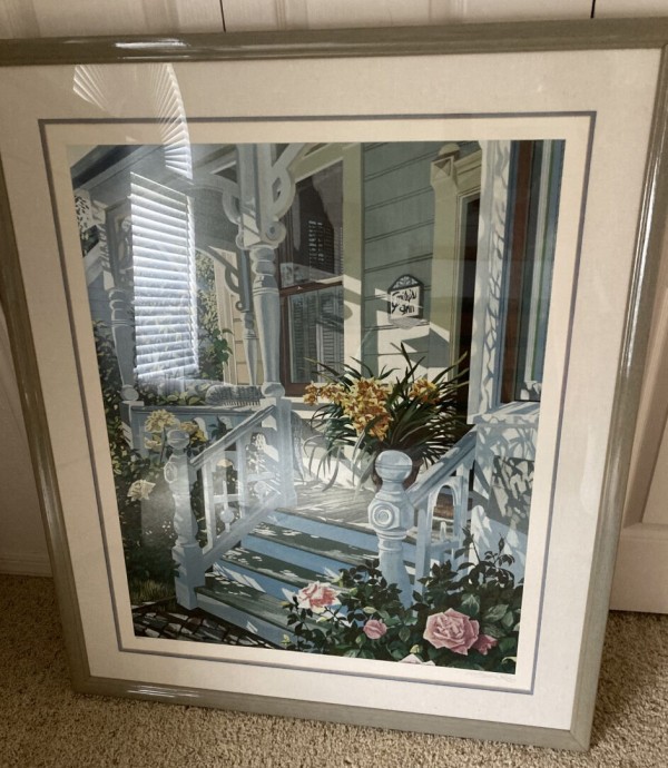 "Emily's Inn" Signed and numbered Serigraph by Susan Rios