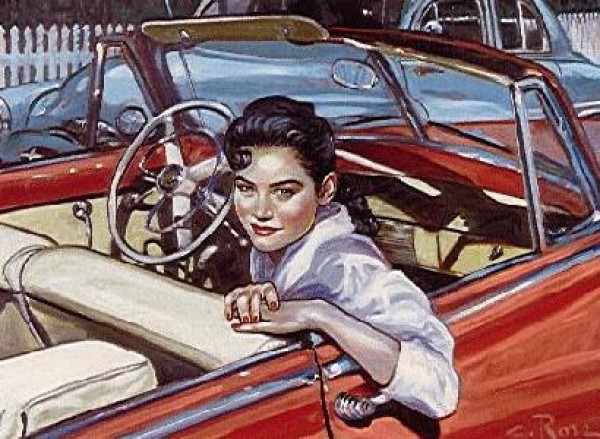 "45 Minutes From Broadway" Hand-Embellished Serigraph by Colleen Ross