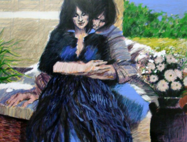 “Tiernamente” Serigraph by Aldo Luongo