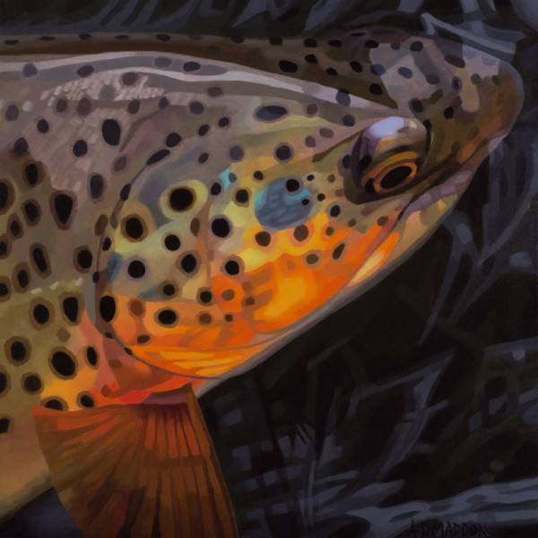 "Green River Series 3" Giclee on Canvas by AD Maddox