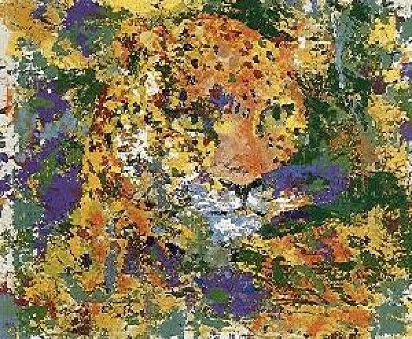 "Portrait of the Leopard" Serigraph by LeRoy Neiman