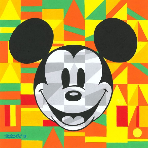 "Steamboat Willie Unlocked" Hand-Embellished Giclee/Canvas by Tennessee Loveless