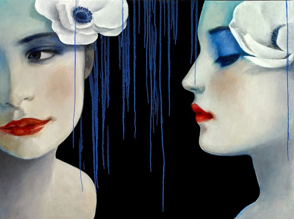 "A Journey Into Worlds" Pigment print on canvas by Francois Fressinier