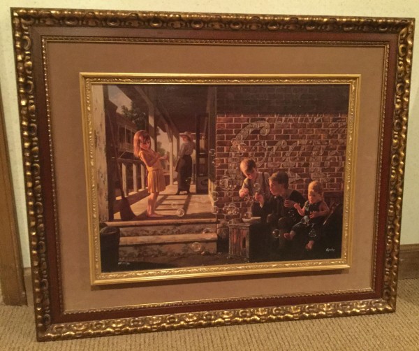 "A Fascination" Canvas Transfer by Bob Byerley