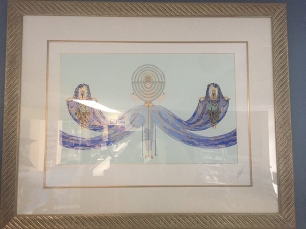 "Mediterranee" Serigraph on Paper by Erte