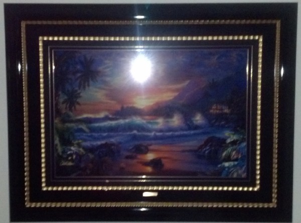 "Eternal Embrace" Framed Lassengraph by Christian Riese Lassen