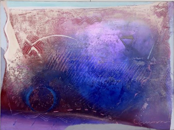 "Songs of Paradise" Original Acrylic on Canvas by Richard Quinn