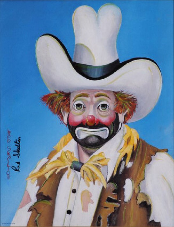 "The New Stetson" Serigraph by Red Skelton