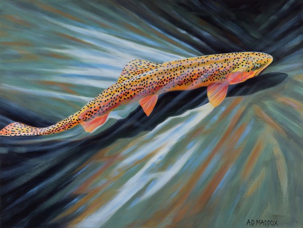 "Golden Days" Limited Edition Giclee on Canvas by AD MADDOX