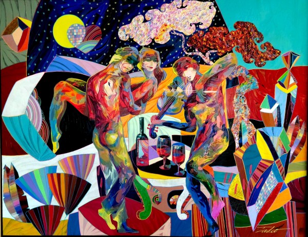 "Esperanza" Original Acrylic on Canvas by Tadeo Zavaleta