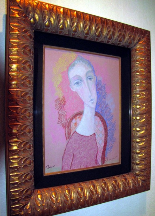 "Reflection" Original Pastel/Paper by Sergey Smirnov