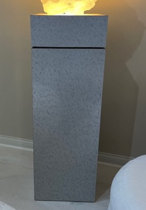 Grey Pedestal_16x12x42 for Frederick Hart Sculpture