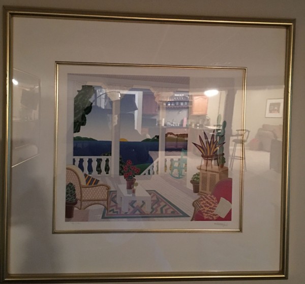 "Northern Summer" Serigraph on Paper from Thomas McKnight's "Four Corners Suite"