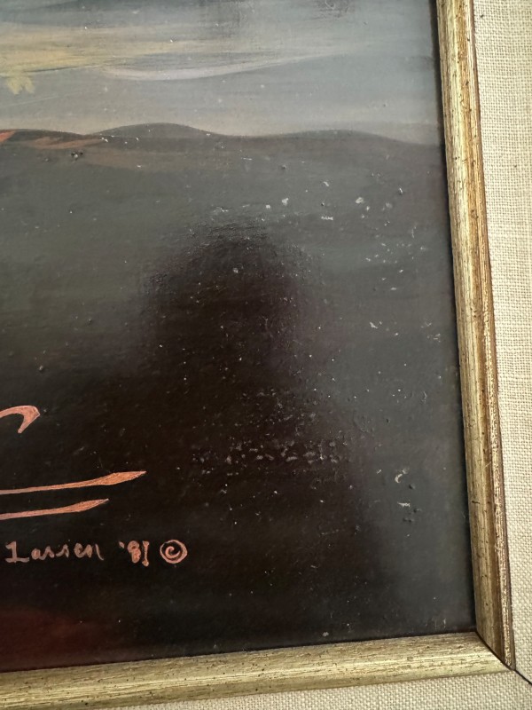 Kahana W. Maui Original Oil on Panel by Christian Riese Lassen