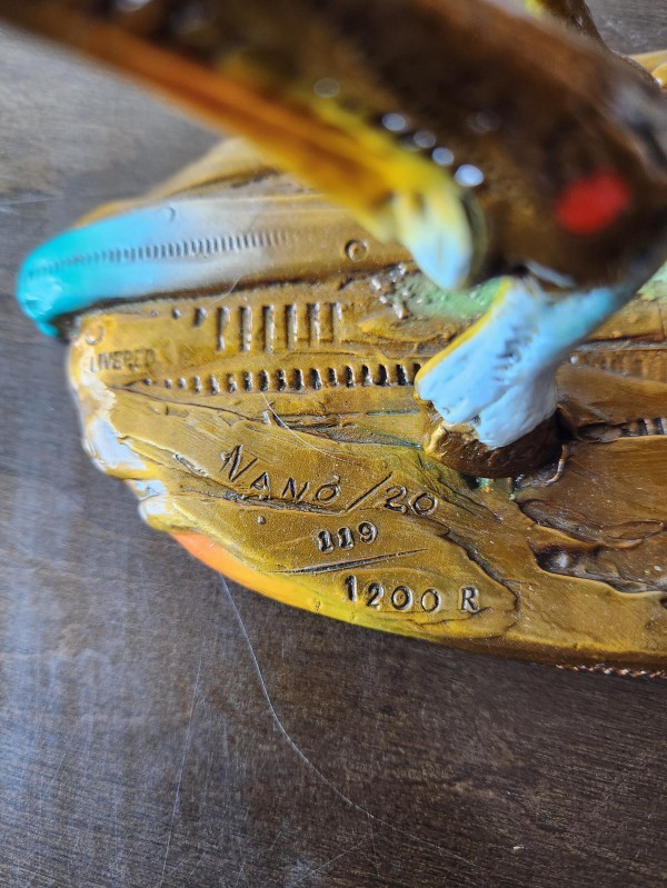 "Dusty Reflections" bronze sculpture by Nano Lopez