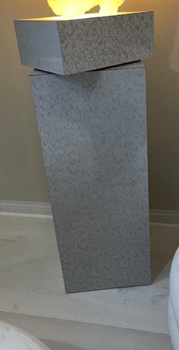 Grey Pedestal_16x12x42 for Frederick Hart Sculpture