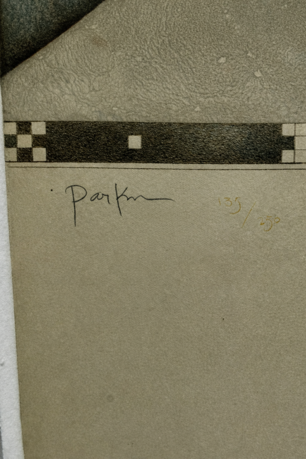 The Creation hand-pulled stone Lithograph on Paper by Michael Parkes