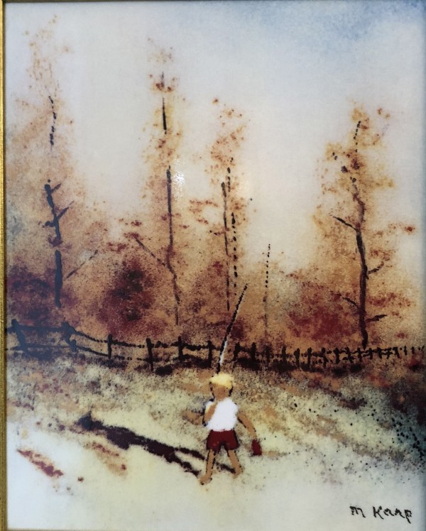 "Fall" from the "Four Seasons" Porcelain prints by Max Karp