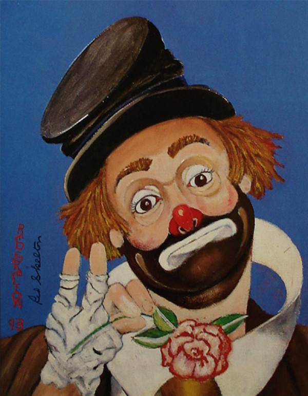 "No Place to Go" Serigraph/Canvas by Red Skelton