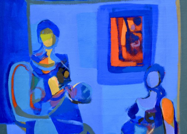 Marcel MOULY (1918-2008) - oil on canvas - very big - impressive