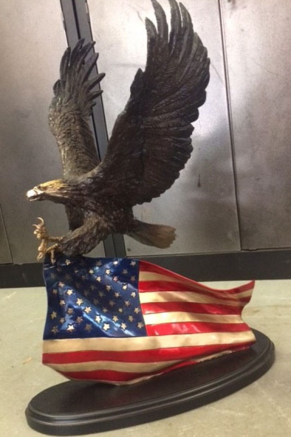 Spirit of America Bronze Sculpture by Laran Ghiglieri